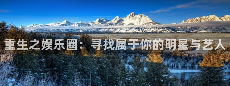 顺盈娱乐：重生之娱乐圈：寻找属于你的明星与艺人